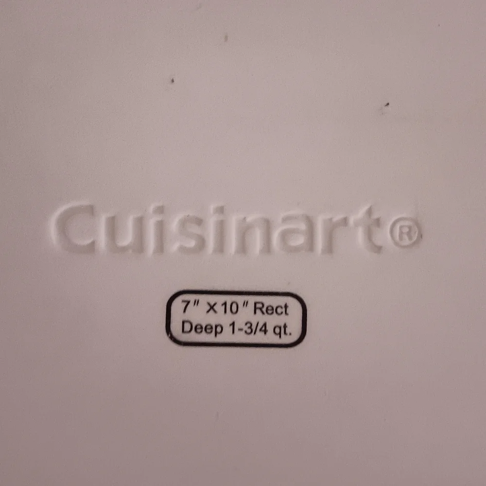 Cuisinart Rectangular Deep Dish 7